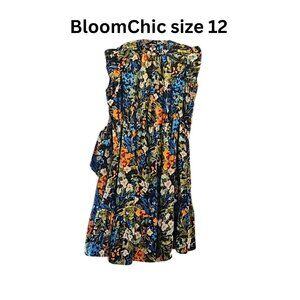 Bloomchic Dress size 12 Floral Tiered Dress